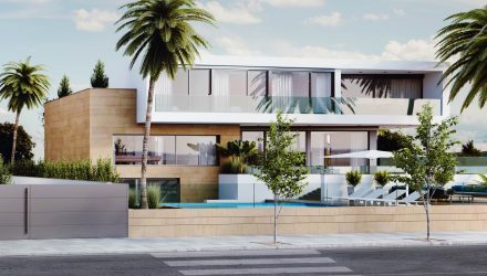 Exclusive Frontline Villas Las Dunas del Mar on Costa Blanca by Mediter Real Estate